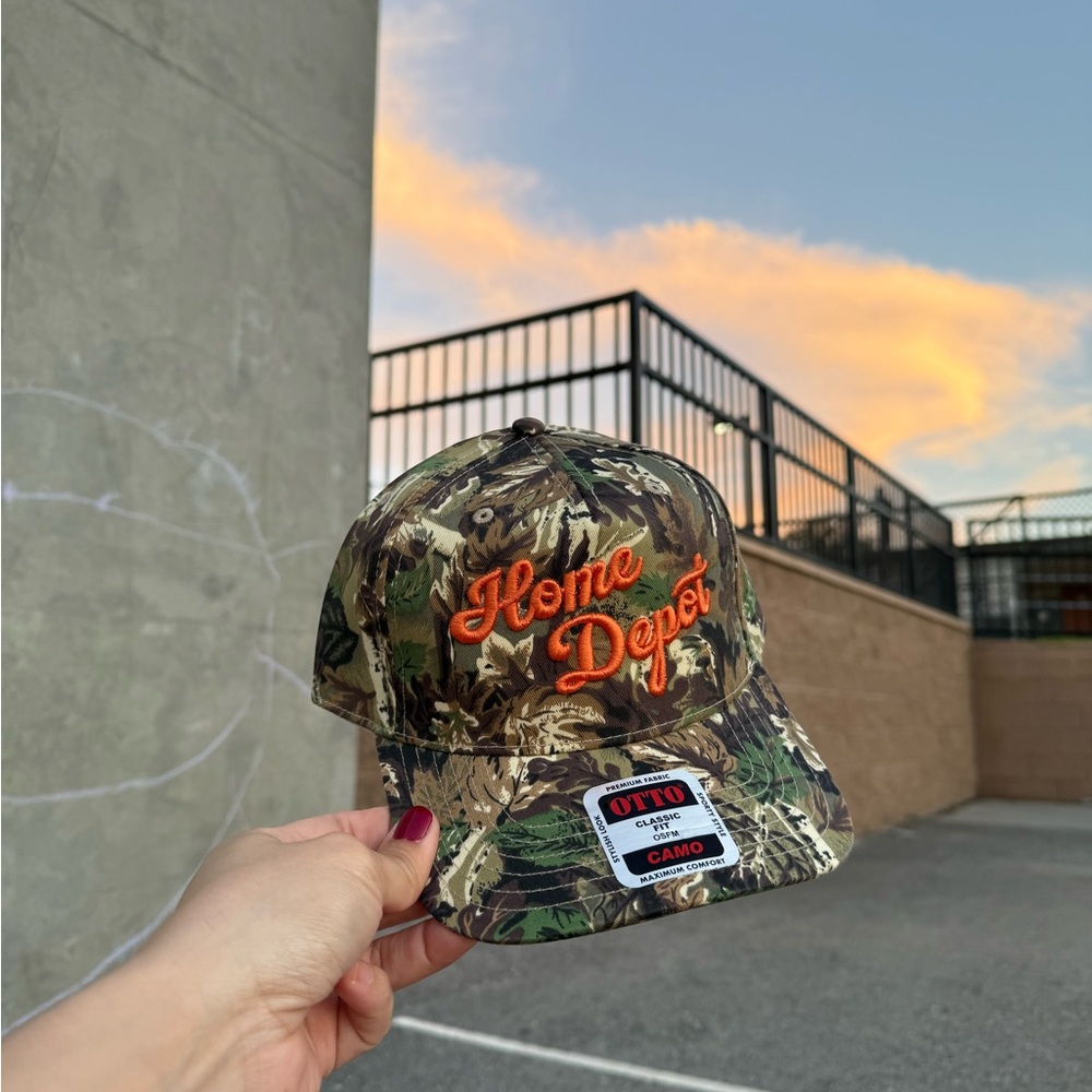 Home Depot 5 Panel Hat - Camo
